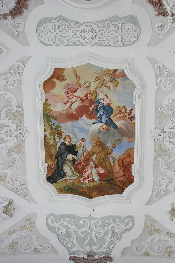 Affreschi della chiesa del monastero di Maria Medingen 7